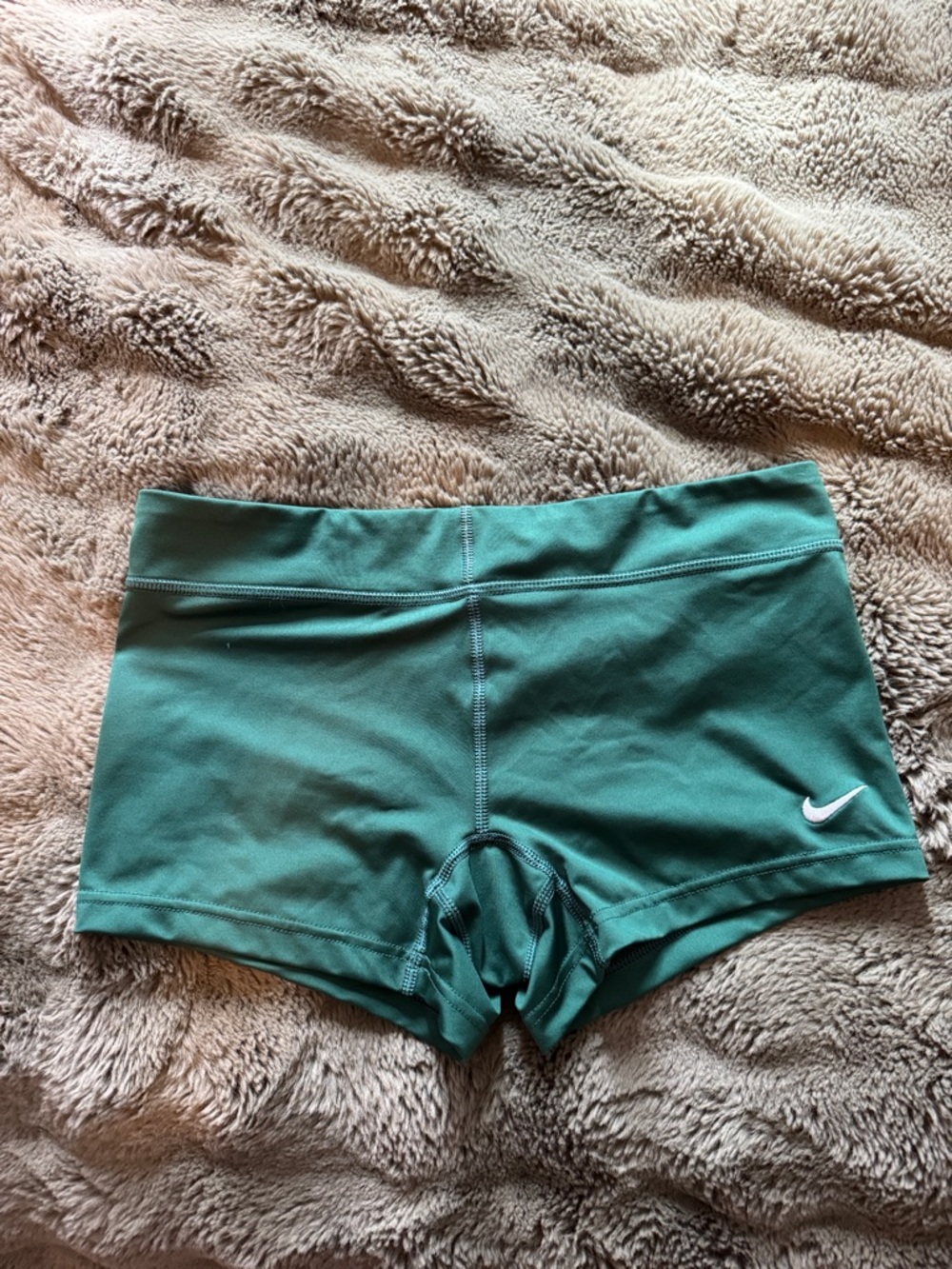 Nike Women's Green Performance Stretch Shorts